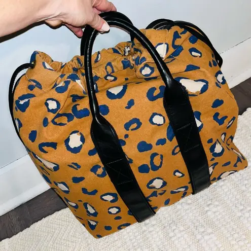 3.1 Phillip Lim Phillip Lim Leopard Canvas Carryall Tote Bag