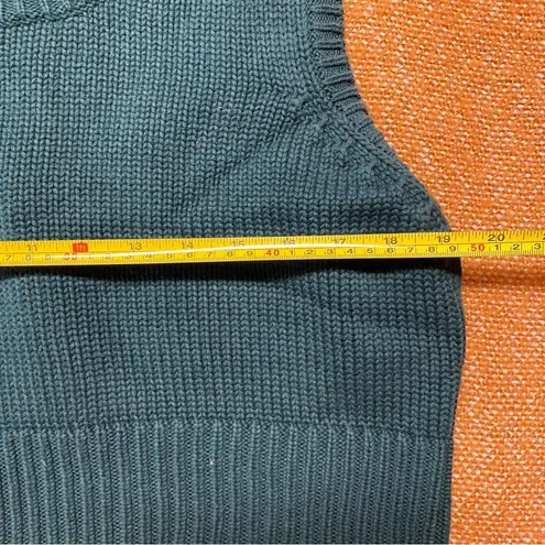 Vintage Oversized Cropped Sweater Vest Size M