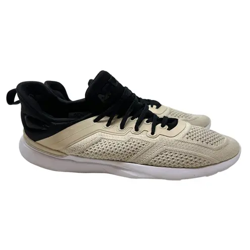 APL Techloom Tracer Sneaker Trainer Black Cream Beige White Size US 10