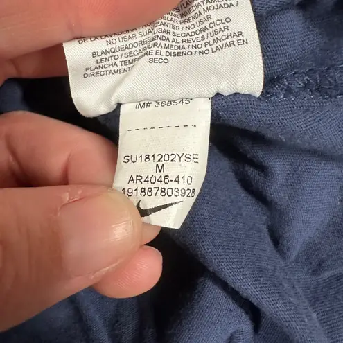 Nike Vtg  Womens M Red White Blue Cropped Sleeveless Tank Top Americana AR4046