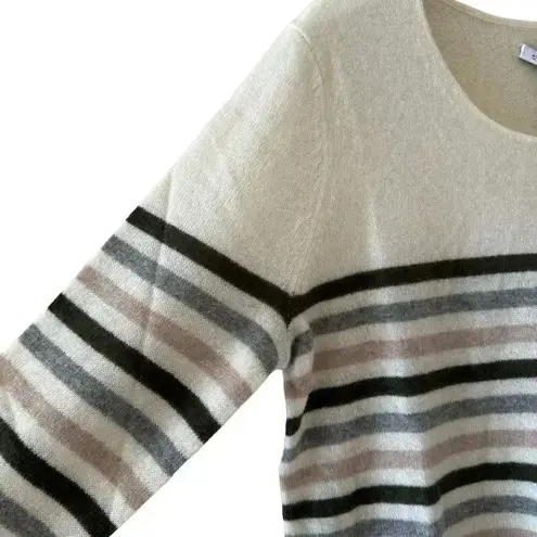 41 HAWTHORN Rella Cashmere Crewneck Sweater Off