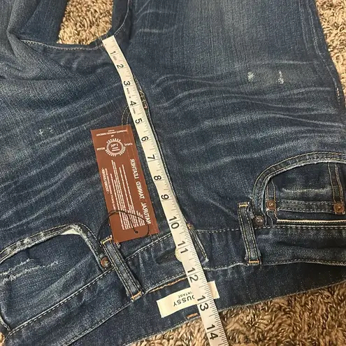 NWT Moussy Vintage Jeans Distressed Size 27 Blue