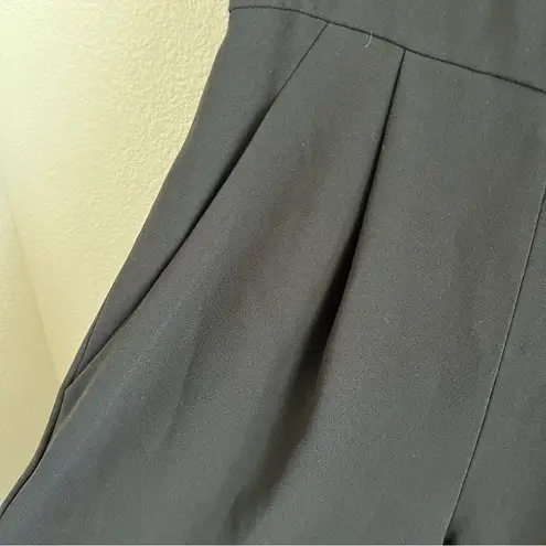 Jill Stuart Jill Structured Black Strapless Jumpsuit Black Classic 0