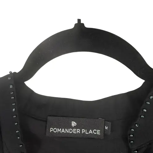 Tuckernuck Pomander Place Ophelia Black Dress Cotton Gauze Coverup Womens Medium