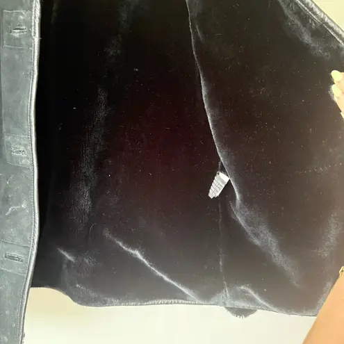 Vintage Adler Colelction Black Leather & Faux Fur Lined Jackets M Size M