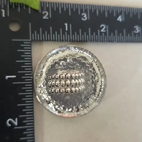 Vintage Statement Silver Lion Head Ring