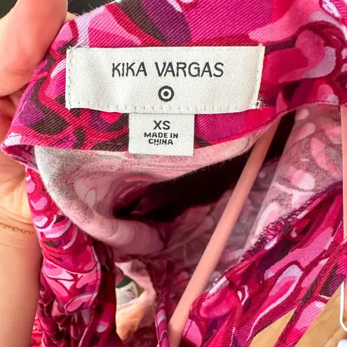 Kika Vargas X Target Floral Blouse Pink XS
