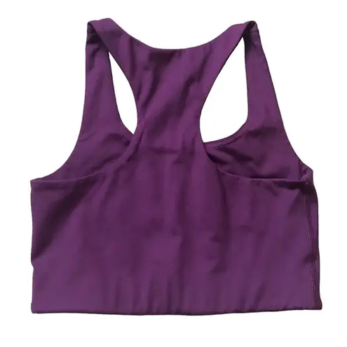 Girlfriend Collective Plum Paloma Racerback Bra Size S Sustainable Work Out