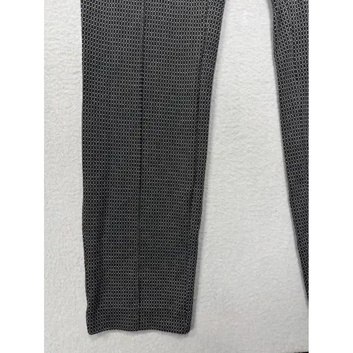 Fenn Wright Manson Women's 6 Cropped Business Pants Geometric Print Career Wear