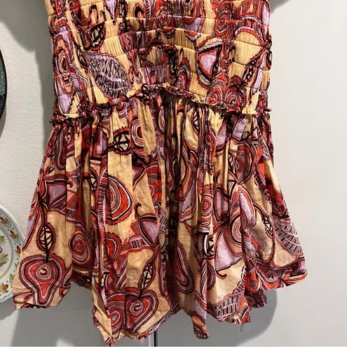 ALC Frank A.L.C. Luna Cotton Smocked Waist Dress Size 4