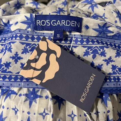 Tuckernuck RO'S GARDEN Exclusive Plume Periwinkle Seychelles Tunic Dress Blue