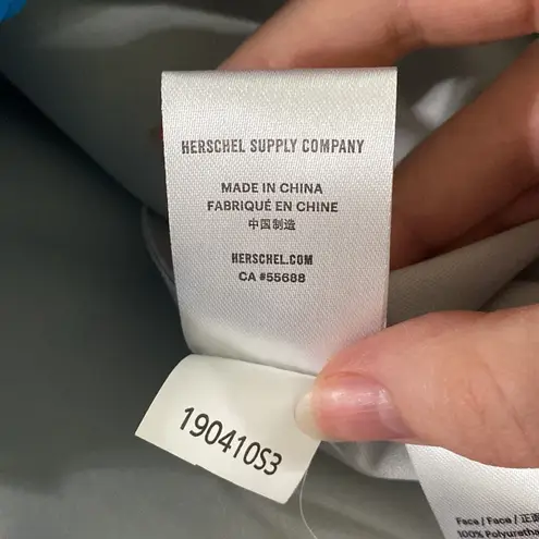 Herschel Supply Company Herschel Supply Co Rainwear Parka in Woodland Blue color size S