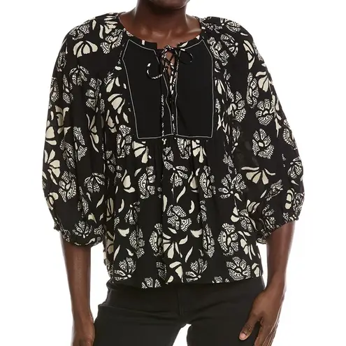 Ba&sh Aura Blouse Black Size Medium