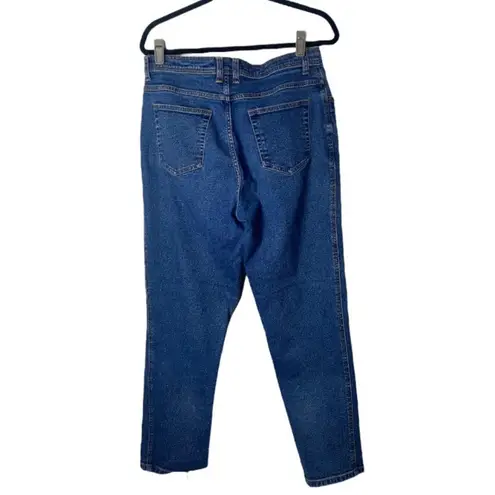 Bill Blass SZ 12 High-Rise Straight Leg Jeans