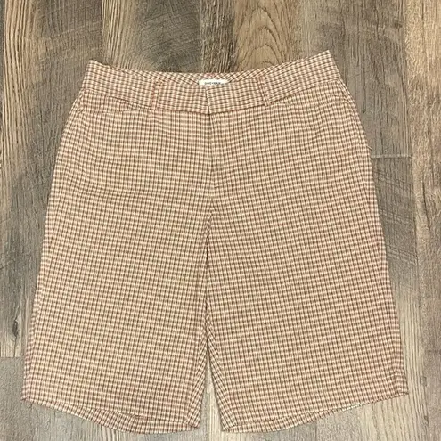 Dockers  Plaid ideal fit metro Bermuda Shorts 8