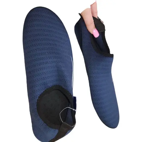 SixSpace Bathing WaterSports Shoes Womens UK 7.5/US 9.5 Dark Blue Bendable NWT