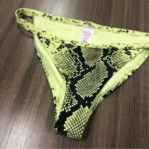 Topshop  Snake Skin bikini bottom