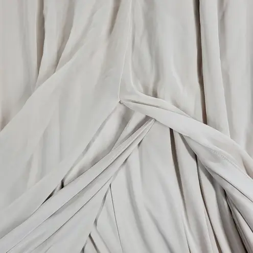 After Six Formal Dress Womens 10R Oat Chiffon Full Length Bridesmaid Evening