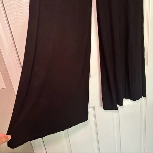 Kathmandu Black Wide Leg Pants Womens flowy comfy minimal lounge everyday basic Size undefined