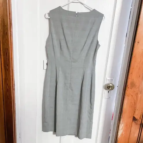 Calvin Klein NWT  Formal Business Gray Dress - Size 8