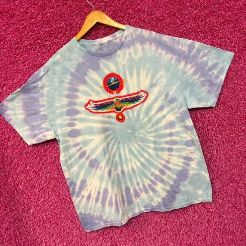 Journey rock tie dye tshirt size large