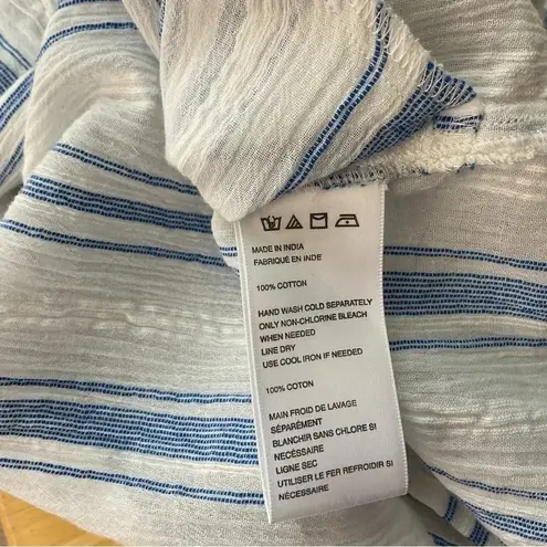 Urban Outfitters  Out From Under‎ Striped Gauze Textured Romper Size XS - Image 6