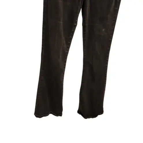 Just USA Black Dark Wash Denim Casual Classic High Rise Bootcut Jeans Size 4