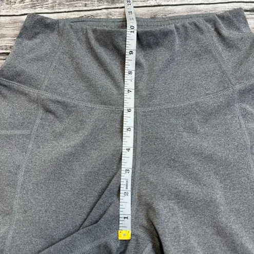 All In Motion Women's Spandex Bermuda Bike Shorts M Med Medium Grey Gray Stretch