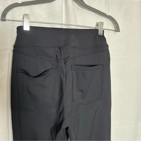 Halara NWT Black Ruffle Waist Band Casual Athletic Pants Size XS