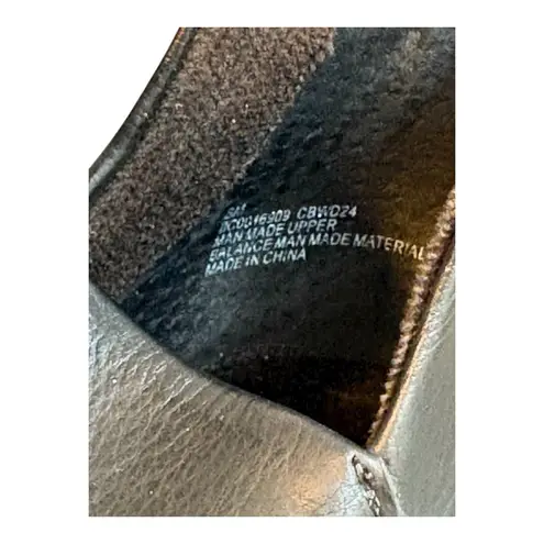 b.o.c. Black Lucy Boots V Cut Ankle Booties Side Zip Chunky Heel Women Size 8M