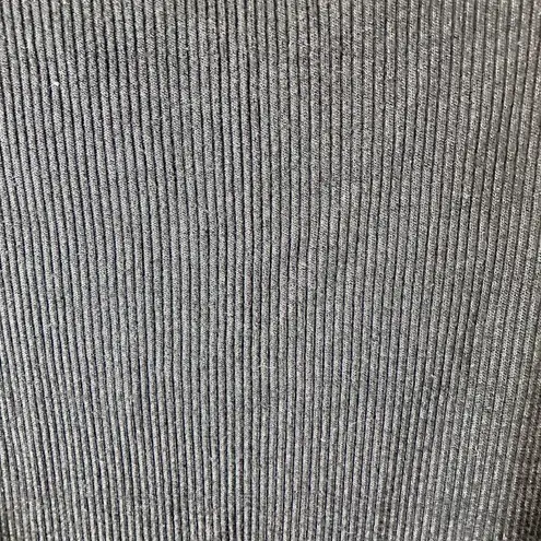 J.Crew Scoop Neck RIbbed Tank Top Black Size Medium