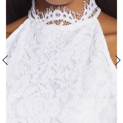 BB Dakota NWT  x Steve Madden | Cara High Neck White Lace Cocktail Dress