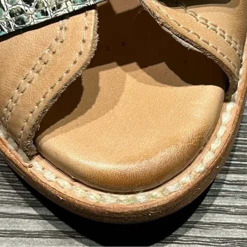 FREEBIRD by Steven Caprice heeled sandals in turquoise multi size 8