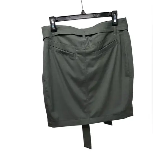 Liverpool mini skirt. Fennel green. Size 29/8