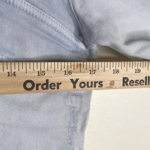 Faherty Blythe Jumpsuit Coverall Light Indigo Wash Denim size xs