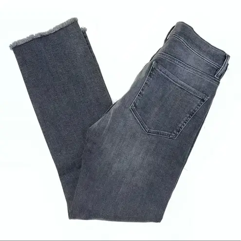Elan Smoky Black High Rise Straight Leg Button Fly Denim Jeans 26 NWOT