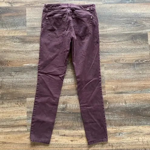 DL1961 Margaux Ankle Skinny Instasculpt Sangria Size 26