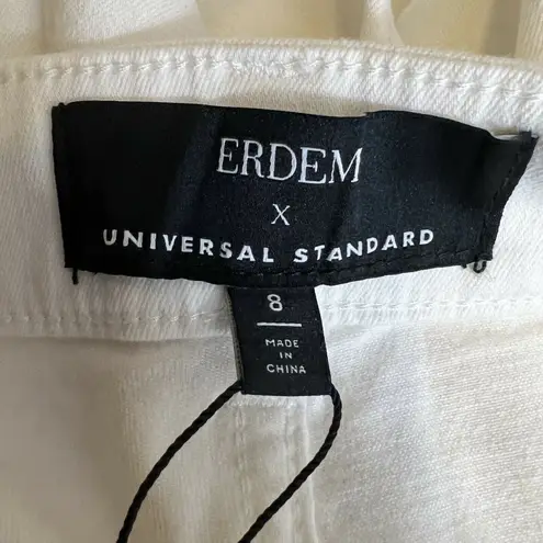 Universal Standard Erdem x Hana White Patchwork Jeans Size 8 New - Image 5