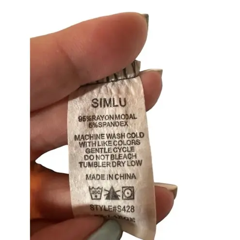 Simlu Gray Stretch Pleated Flowy Long Maxi Skirt Women Sz 3XL