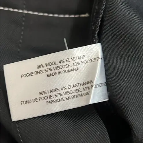 Proenza Schouler Women's Stretch-Wool Pants Y2K Whimsigothic Goth Sz 6