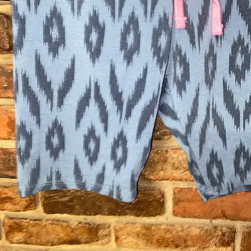 Sundry NWT Blue Indigo Ikat Bike Biker Shorts Women's Size 2 / Medium