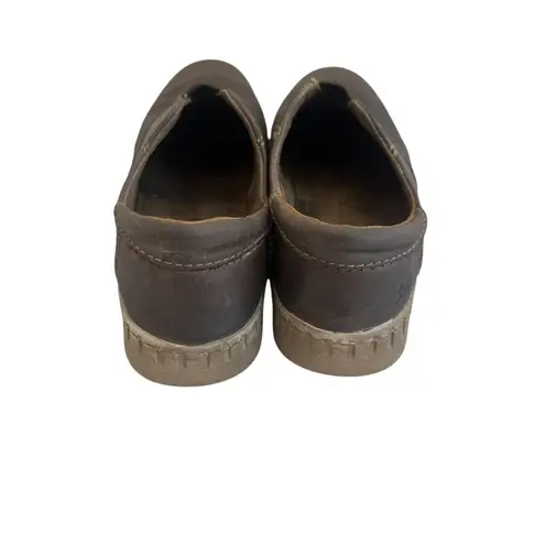Born Berua Brown Leather Shoes Pull