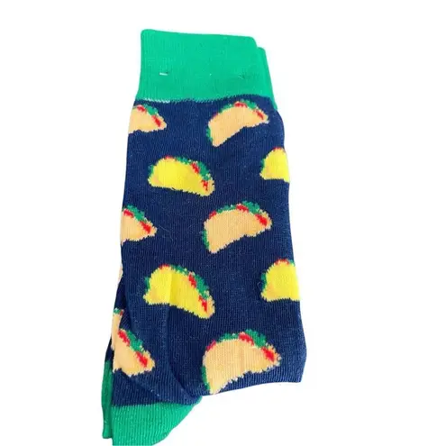 Taco Printed Socks New Men Novelty Dad Gift Size 6