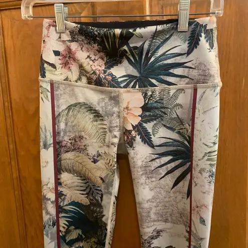Noli  yoga Milano tropical print leggings