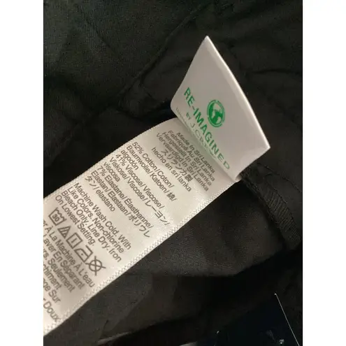 J Crew Kallie Pant Womens 2P Black Slim Stretch Dress Pants Office Work Casual