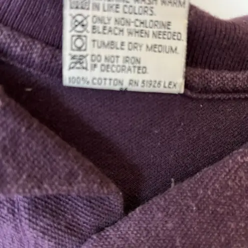 Hard Rock Cafe Fort Lauderdale Grand Opening Polo Shirt Vintage 1993 Purple Logo