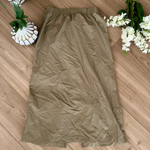 Boutique NEW Army Green Cargo Skirt