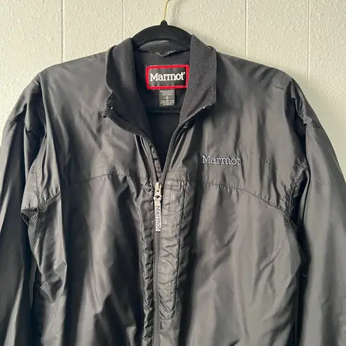 Marmot Womens Jacket Small Full Zip Nylon Lightweight Gorpcore Relaxed Warm Cozy