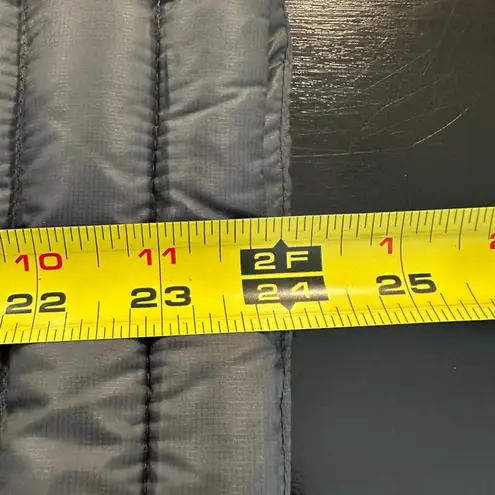 Stio Womens Small Down Puffer Vest Sleeveless Full Zip Quilted Gray Lightweight