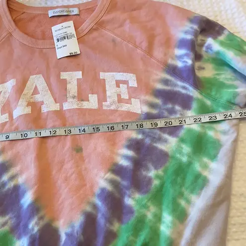Daydreamer *NEW* Cropped Tie Dye YALE Sweatshirt